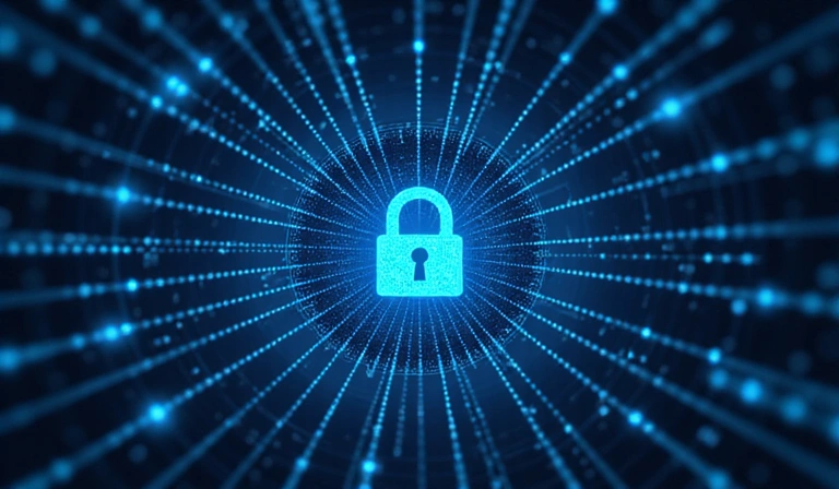 Secure data processing illustration
